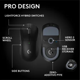 Mouse Logitech 910-007553 Black