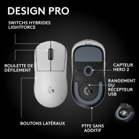 Hiiri Logitech 910-007555 Valkoinen