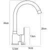 Kitchen Tap Pyramis 090 923 501 Vanilje