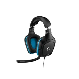 Kuulokkeet mikrofonilla Logitech g432 Sininen Musta