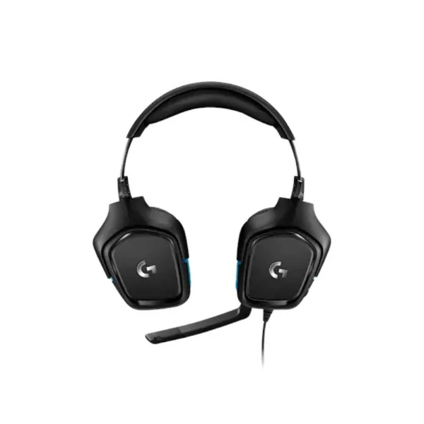Kuulokkeet mikrofonilla Logitech g432 Sininen Musta