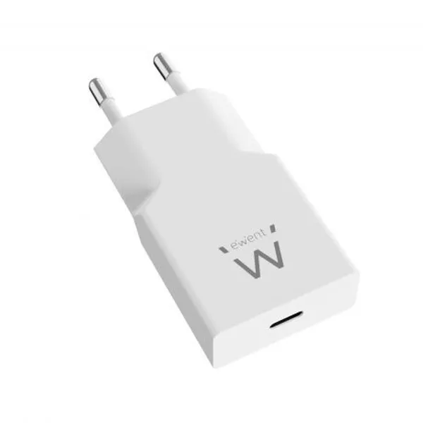 Sienas Lādētājs Ewent EW1310 Balts 20 W