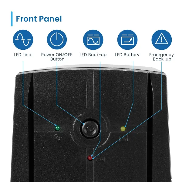 Система бесперебойного питания Интерактивная SAI Ewent EW3995 390 W