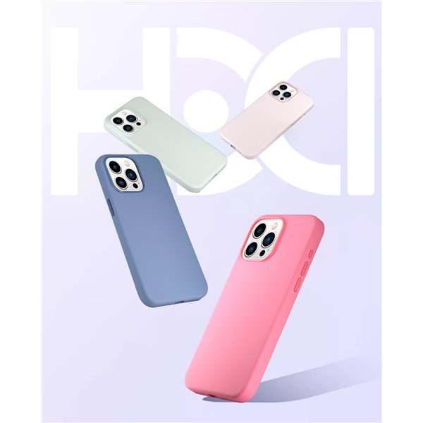 HDD Silicone MagSafe Case Apple iPhone 16 dark gray