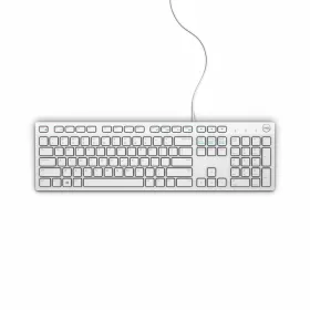 Klaviatūra Dell KB216 Balts QWERTY