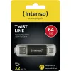 USB-pulk INTENSO Antratsiithall 64 GB