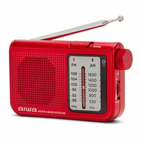 Nešiojamas radijo imtuvas Aiwa RS55RD Raudona