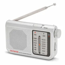 Nešiojamas radijo imtuvas Aiwa RS55SL Balta Sidabras
