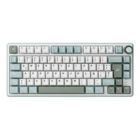Klaviatuur Royal Kludge R75 Hõbedane RGB