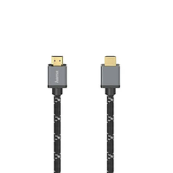 HDMI kabelis Hama 00205240 Juoda Pilka 3 m