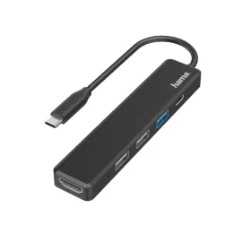 USB-разветвитель Hama 00200117 Чёрный 60 W