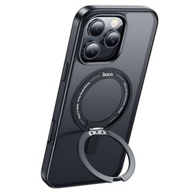 Case Hoco Magnetic Stand 2in1 Apple iPhone 16 Pro Max black