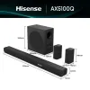 Skaļruņu Statīvs Hisense AX5100Q 580 W Melns