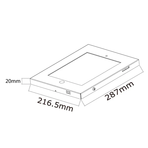 TV Statīvs Neomounts IPAD2N-UN20BLACK 10 kg