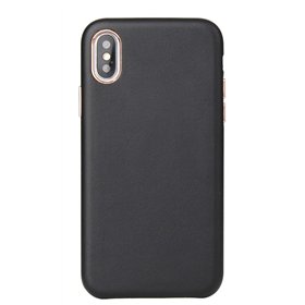 Case Leather Case Apple iPhone 12 Pro Max black