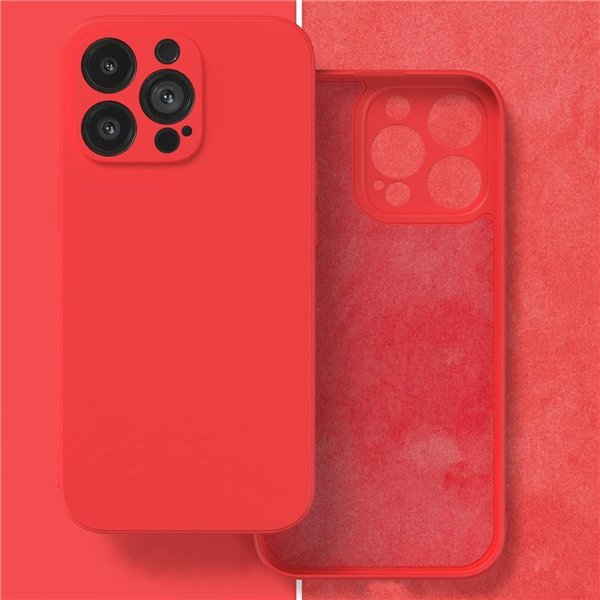 Case Liquid Silicone 1.5mm Apple iPhone 12 Pro Max red