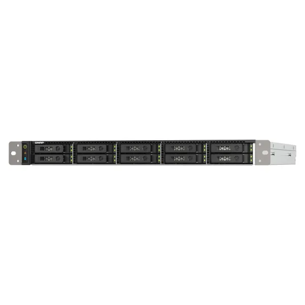 Verkkotallennus Qnap TS-h1090FU Musta Harmaa