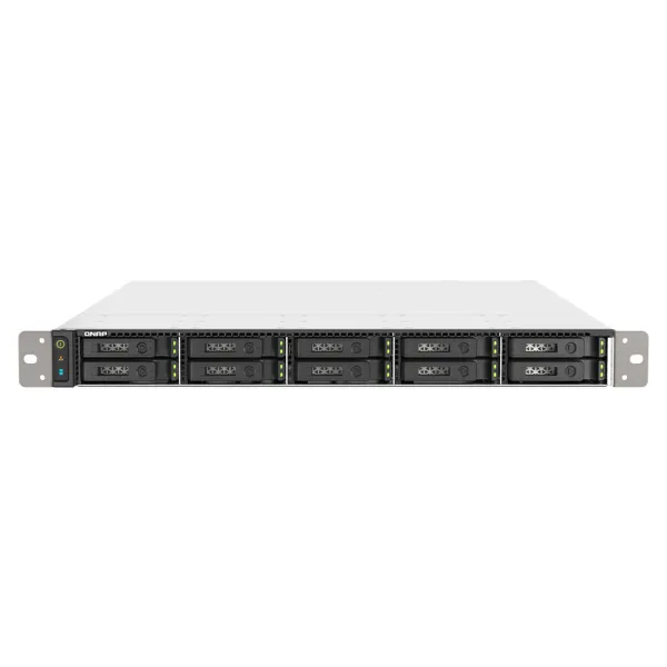 Verkkotallennus Qnap TS-h1090FU Musta Harmaa