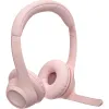 Ausinės su mikrofonu Logitech 981-001412 Rožinė