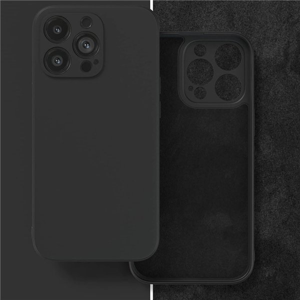 Case Liquid Silicone 1.5mm Samsung A155 A15 4G/A156 A15 5G black