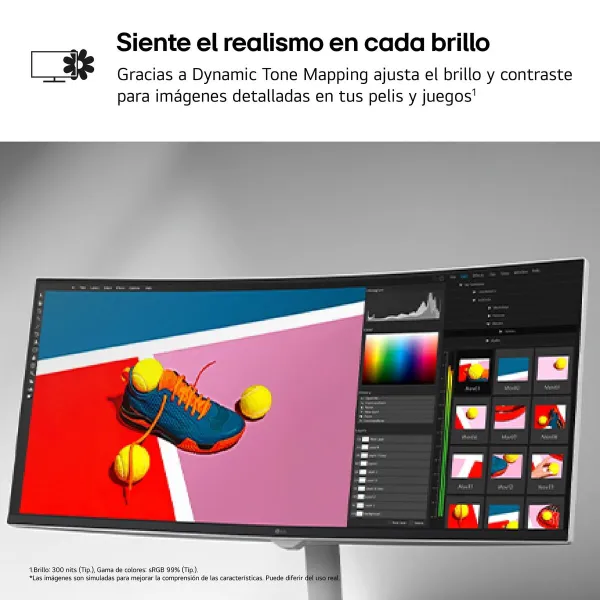 Monitor LG 34U601SA-W UltraWide Quad HD 34"