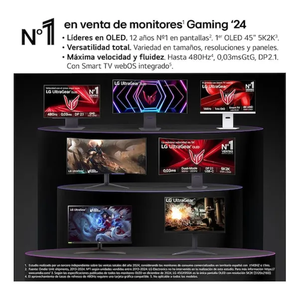 Gaming Monitor LG 27GX704A-B Quad HD 27"