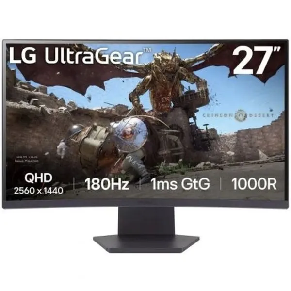 Gaming Monitor LG 27GS60QC-B Full HD 27"