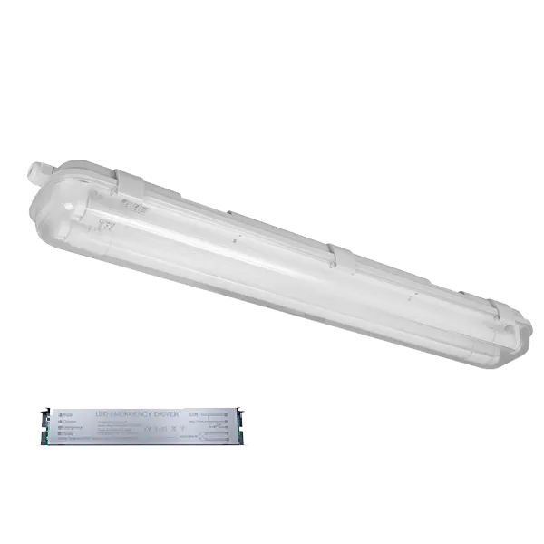 BELLA LUMINAIRE WITH LED TUBE(1500mm) 2X24W 6200K-6500K IP65 WITH BLOCK