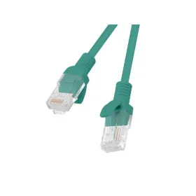 Жесткий сетевой кабель UTP кат. 6 Lanberg PCU6-10CC-1000-G Зеленый