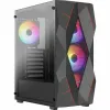 ATX pusiau bokšto tipo korpusas Aerocool Juoda