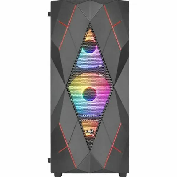 ATX pusiau bokšto tipo korpusas Aerocool Juoda