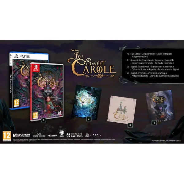Switch vaizdo žaidimas Just For Games Bye Sweet Carole