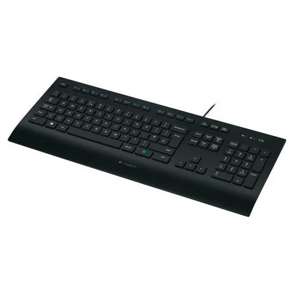 Klaviatūra Logitech K280E Melns Francūzis AZERTY