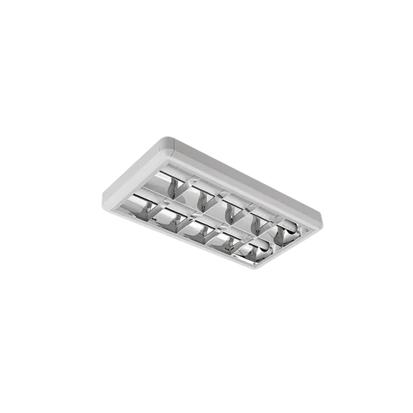APGAISMOJUMA IEKĀRTA LENA-V AR LED CAURULI (600 MM) 2X9W 4000K VIRSMAS MONTĀŽA 300/600 V TIPS
