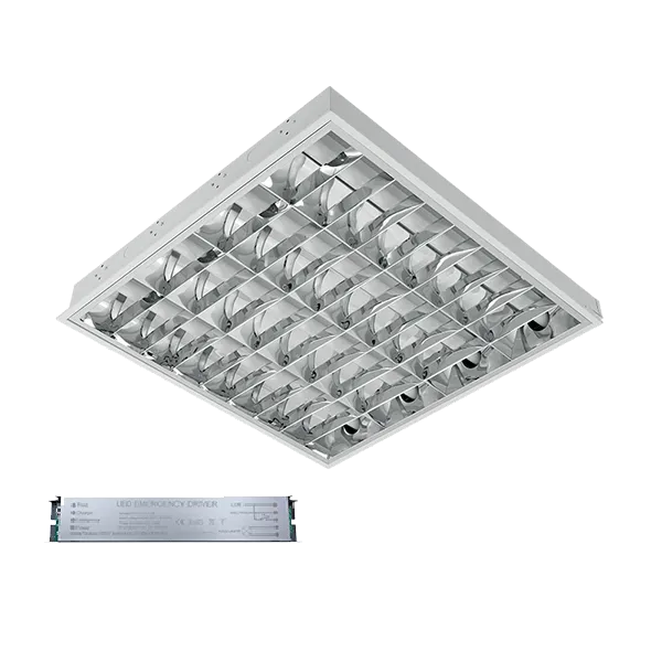 LENA-V WITH LED (600MM) 4X9W 6400K RECESSED MOUNTING 595X595mm WITH BLOCK
