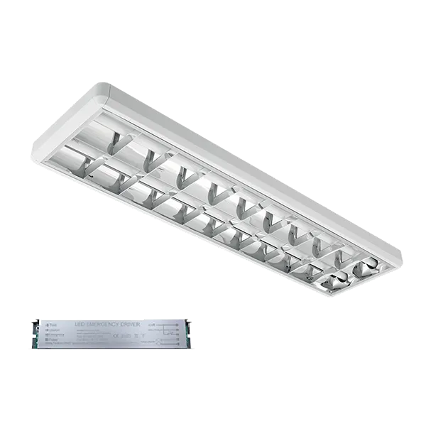 LENA-V LED-VALAISIN (1200MM) 2X18W 6400K PINTA-ASENNUS 1230X330MM LOKKOLLA