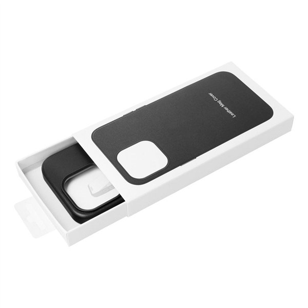 Mag Leather Case Apple iPhone 15 Pro orange