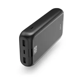 Powerbank Hama 00201710 20000 mAh Pilka Antracito