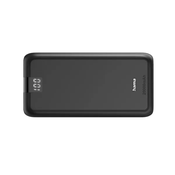 Powerbank Hama 00201710 20000 mAh Pilka Antracito