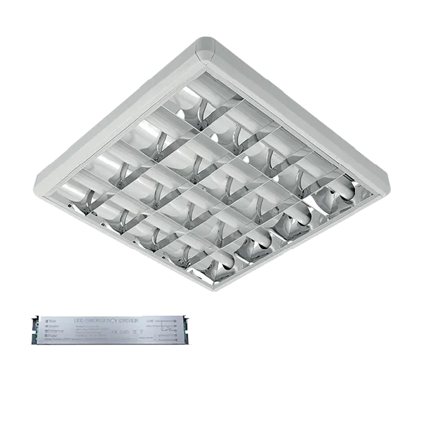 LENA-V LED-VALAISIN (600 MM) 4X9W 4000K PINTA-ASENNUS 630X630MM LOKKOLLA
