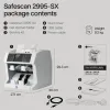 Banknotų skaitiklis Safescan 112-0652 Pilka