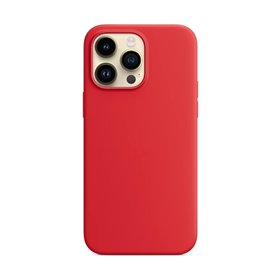 Mag Silicone Case Apple iPhone 15 Pro red
