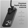 Mag Silicone Case Apple iPhone 16 Pro black
