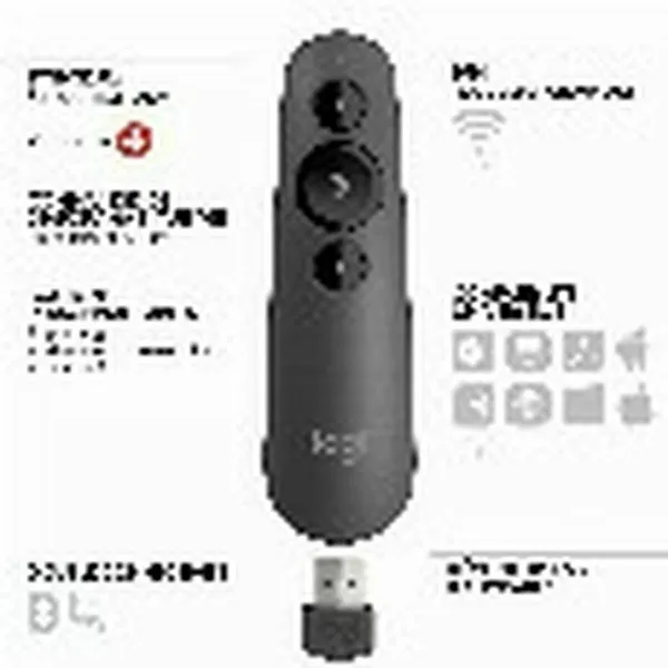 Лазерная указка Logitech Чёрный