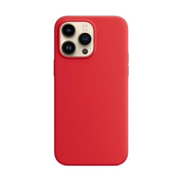 Mag Silicone Case Apple iPhone 16 Pro red