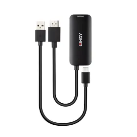 HDMI - DVI adapteri LINDY Musta 20 cm