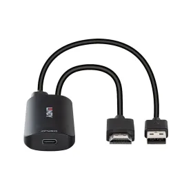 HDMI - DVI adapteri LINDY Musta 20 cm