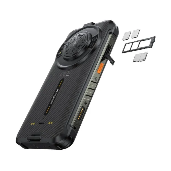 Viedtālruņi Ulefone RUGKING Unisoc 8 GB RAM 256 GB Melns