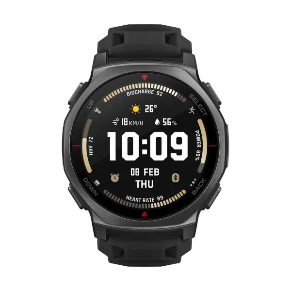 Išmanusis laikrodis Amazfit T-REX 3PRO 44MM Juoda Ø 44 mm