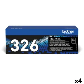 Dažiklis Brother TN326BK Juoda (4 vnt.)